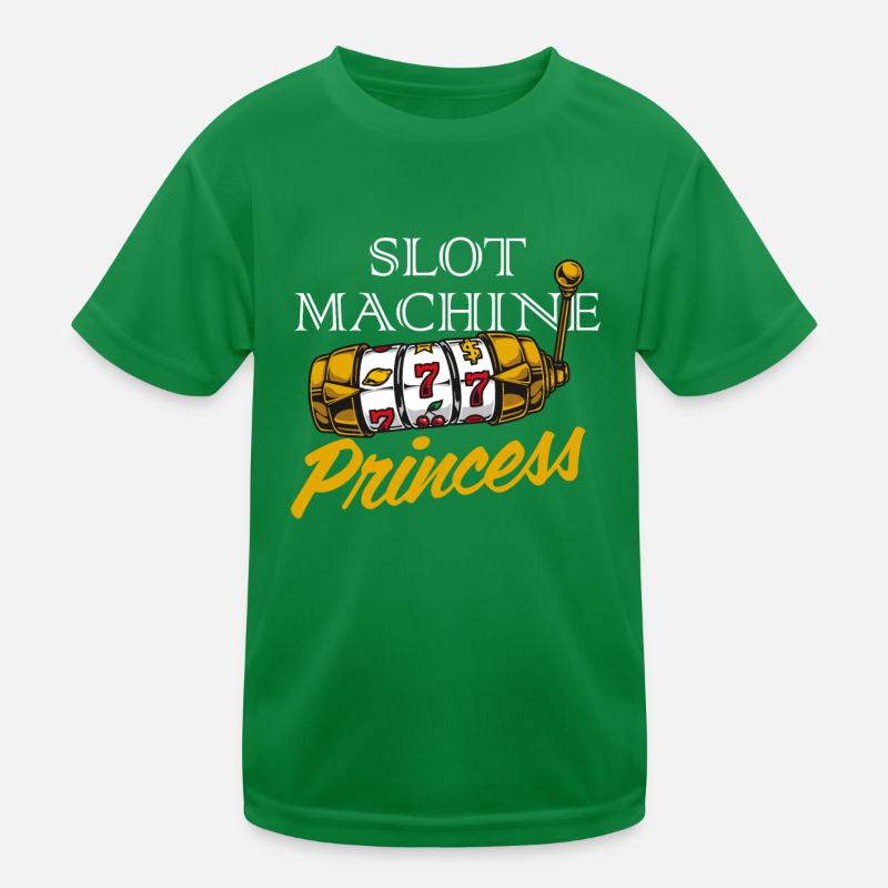 Machine à sous, Jeux d’argent, Machine à sous T-shirt sport Enfant
