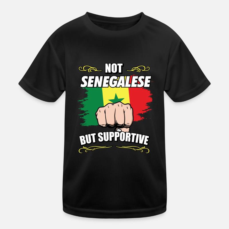 Pas sénégalais mais touriste de voyage solidaire T-shirt sport Enfant
