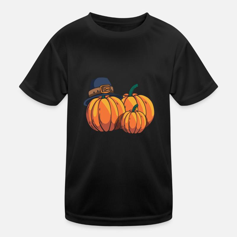 Thanksgiving Hat Kids Functional T-Shirt