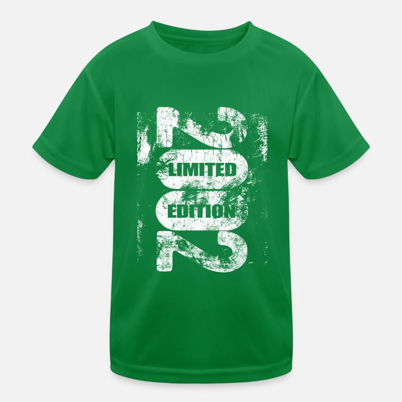 Edition Limitée 2002 - Anniversaire - Année T-shirt sport Enfant