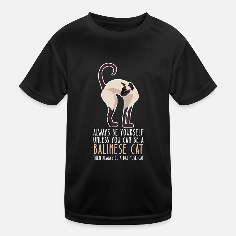 Soyez vous-même - Chat balinais T-shirt sport Enfant