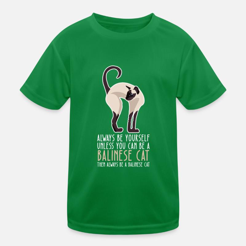 Be Yourself - Balinese Cat Kids Functional T-Shirt