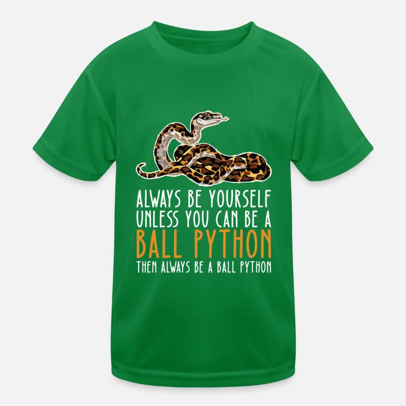 Soyez vous-même – King Python T-shirt sport Enfant