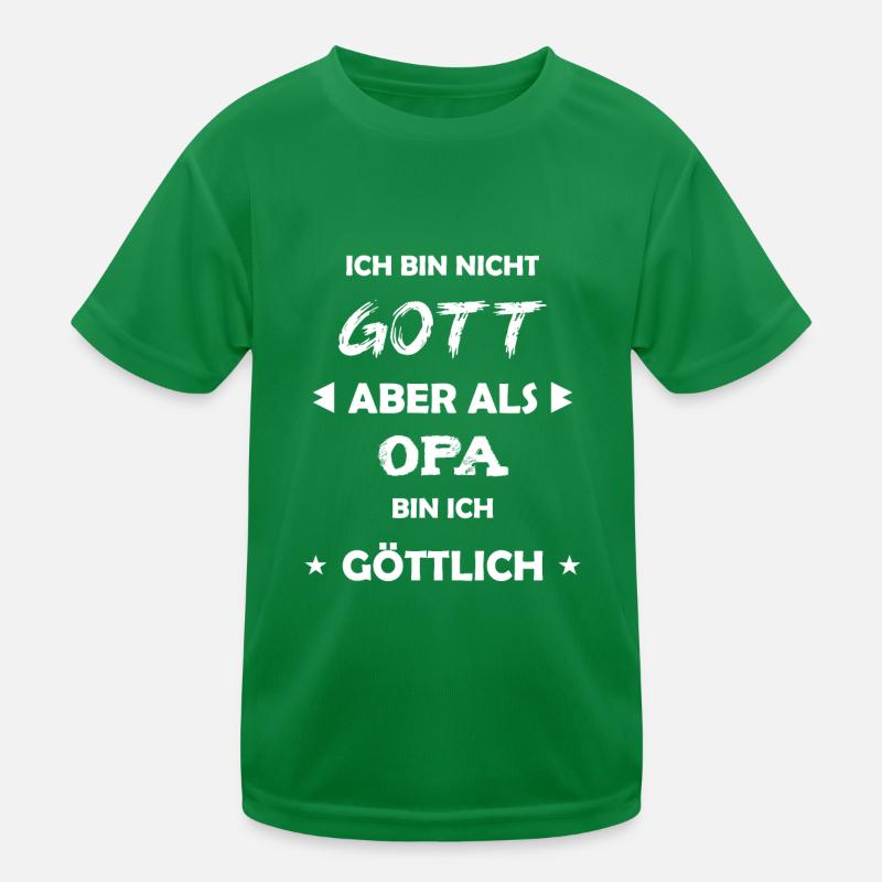 Opa Geschenk Spruch Kinder Funktions-T-Shirt
