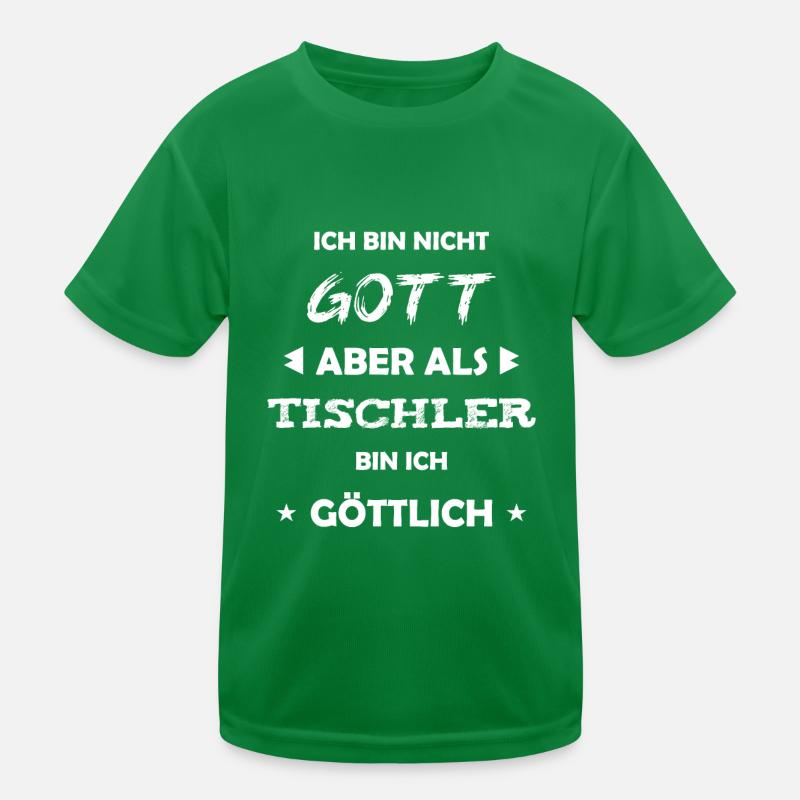 Tischler Geschenk Spruch Kinder Funktions-T-Shirt