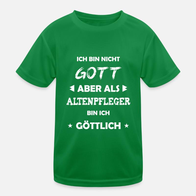 Altenpfleger Geschenk Spruch Kinder Funktions-T-Shirt