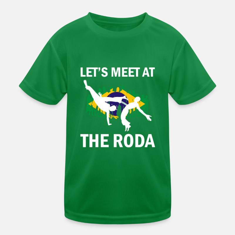 Instruments de capoeira pour la danse brésilienne T-shirt sport Enfant