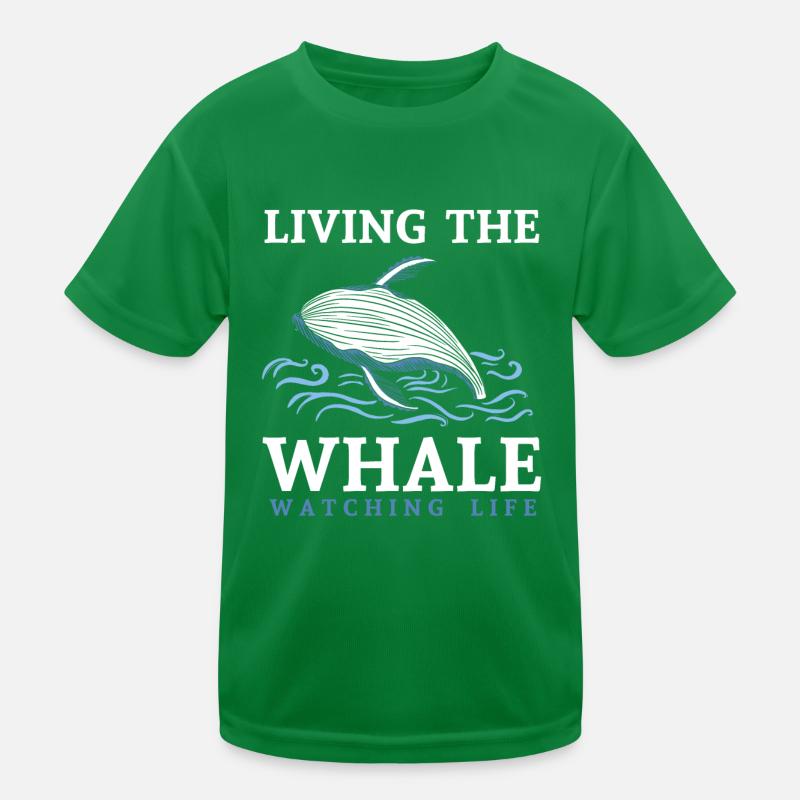 Baleines, baleines, observation des baleines, observation des baleines T-shirt sport Enfant