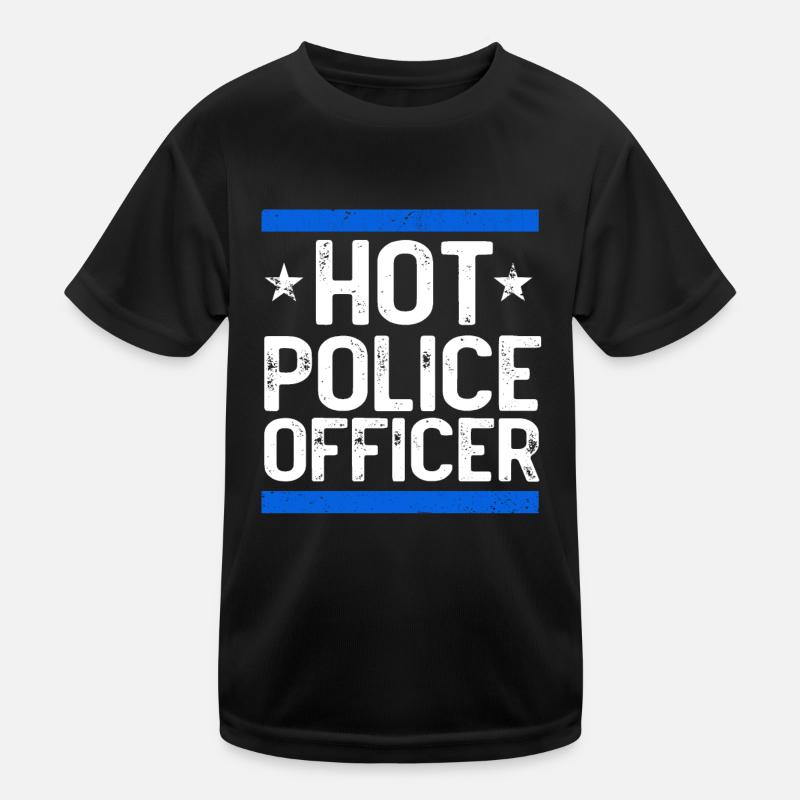 Costume de policier T-shirt sport Enfant