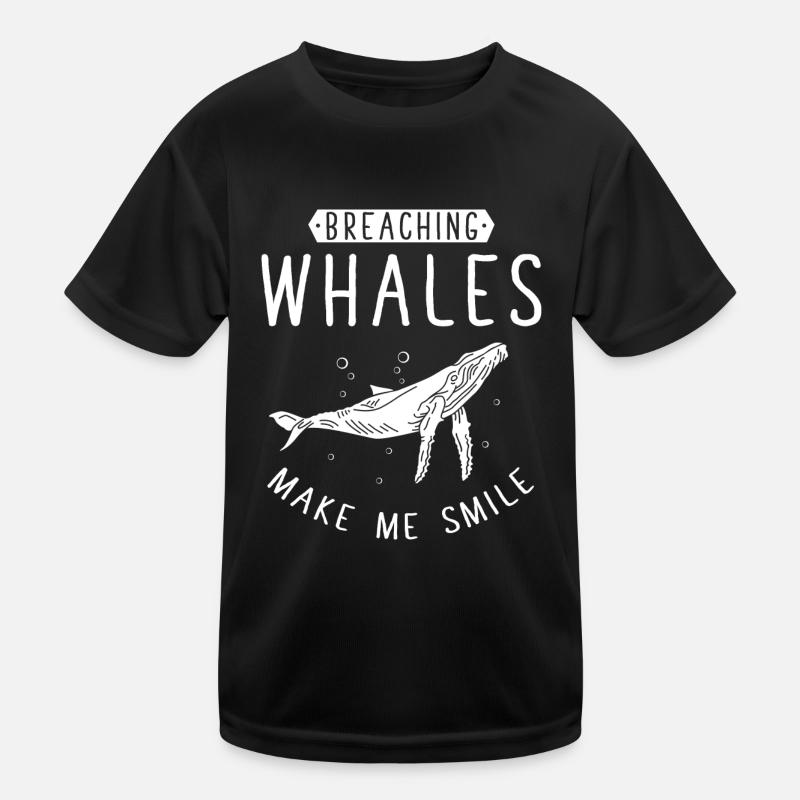 Baleines, baleines, observation des baleines, observation des baleines T-shirt sport Enfant