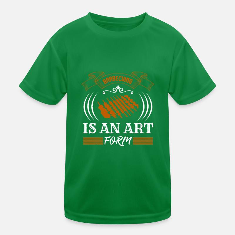 LE BARBECUE EST UNE FORME D’ART T-shirt sport Enfant