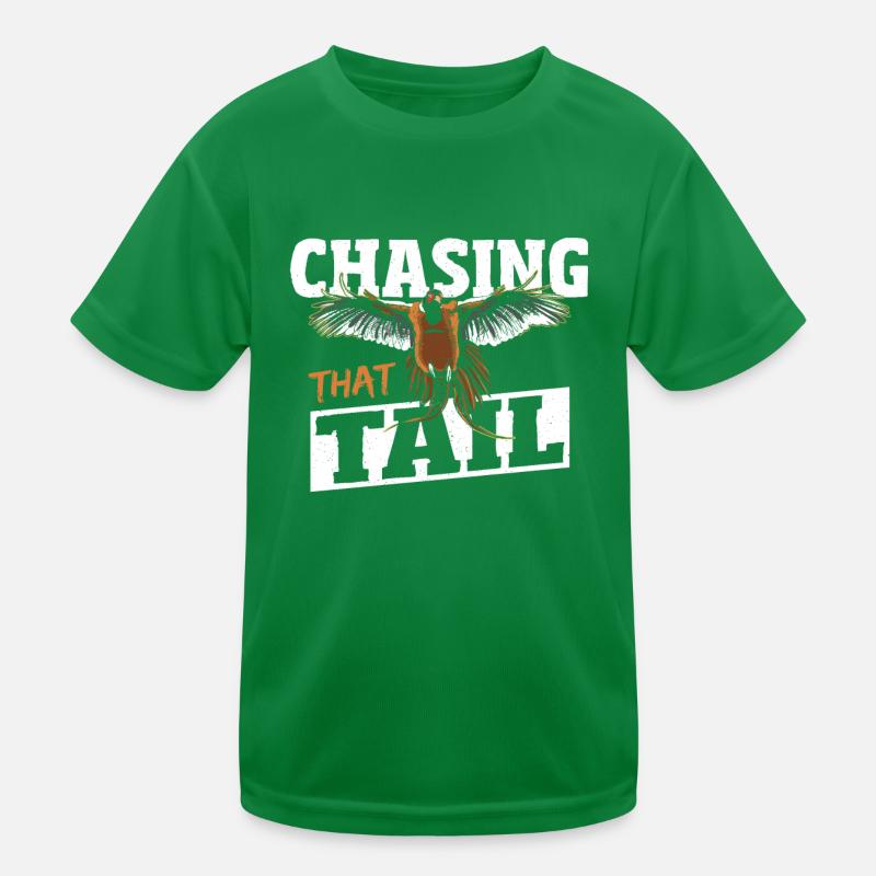 Chasing That Tail Pheasant Hunting Pheasant Hunter Kinder Funktions-T-Shirt