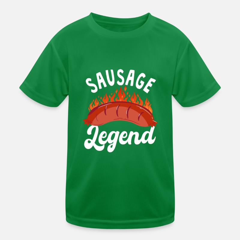 Wurst Legende Kinder Funktions-T-Shirt