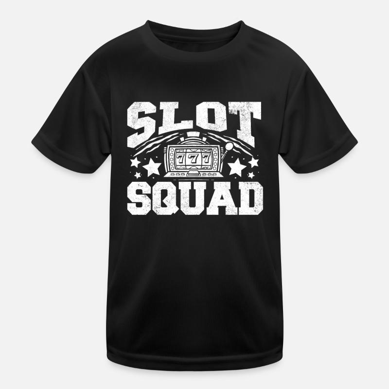 Machine à sous, Machines à sous, Jeux de hasard T-shirt sport Enfant