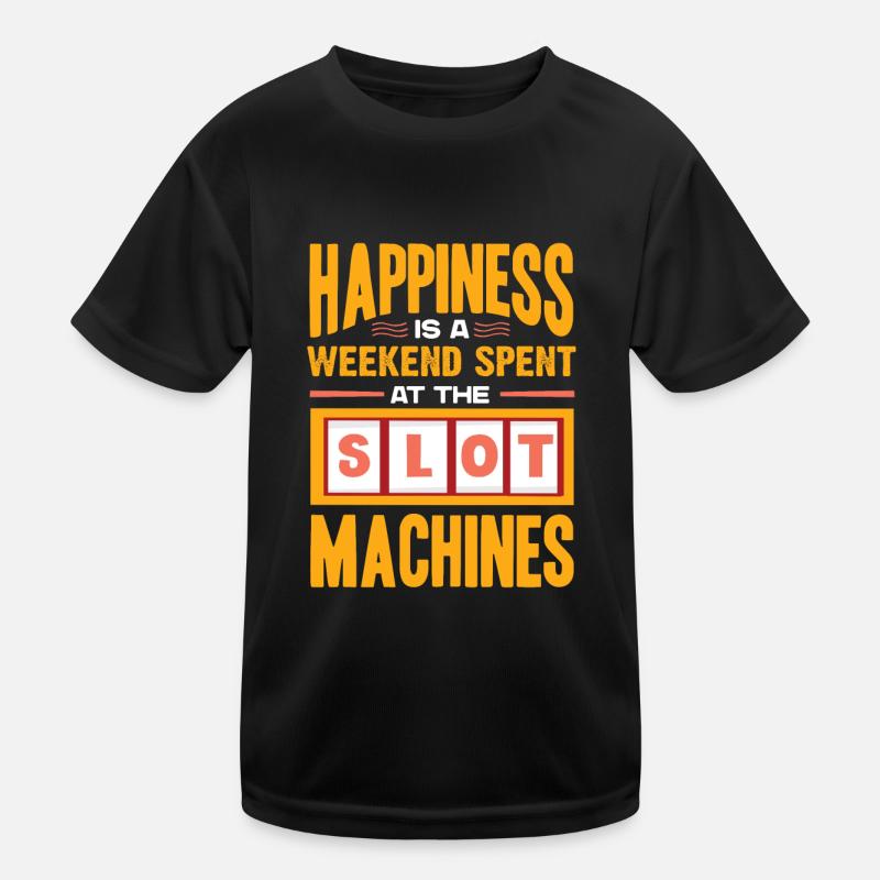 Machine à sous, Machines à sous, Jeux de hasard T-shirt sport Enfant
