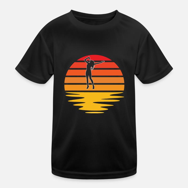 Singen Retro Kinder Funktions-T-Shirt