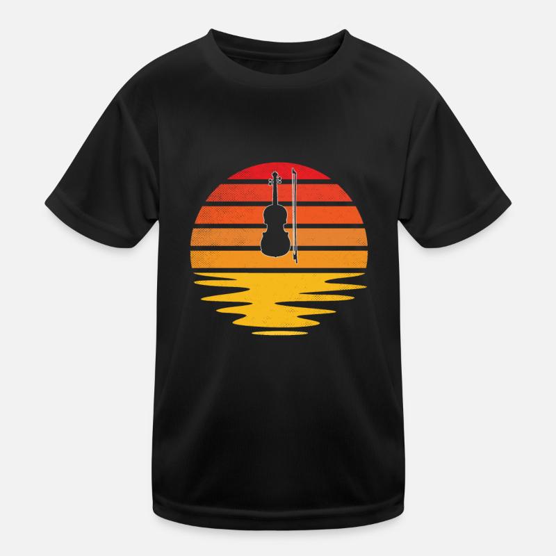 Violon Rétro T-shirt sport Enfant