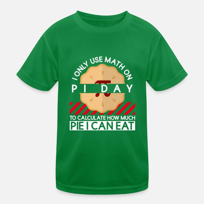 Funny Math Teacher for Pi Day Math Geek Kids Functional T-Shirt