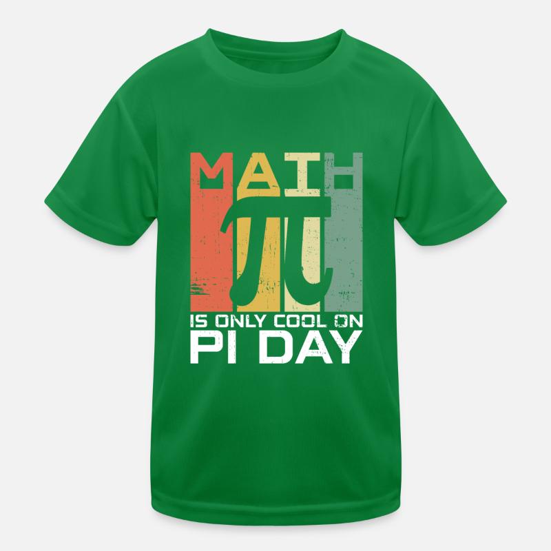 Funny Math Teacher for Pi Day Math Geek Kids Functional T-Shirt