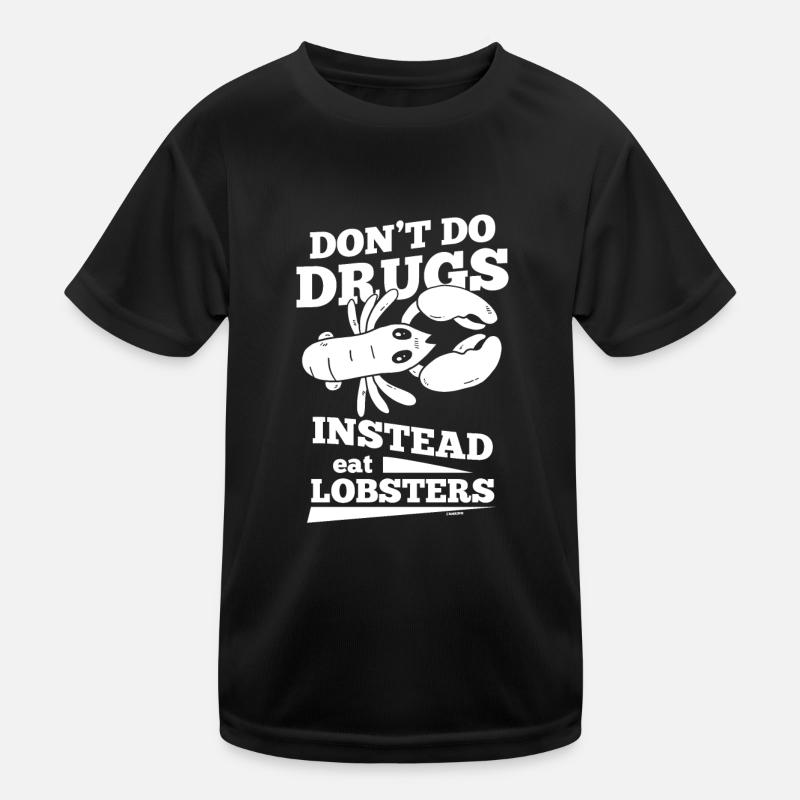 Lobster Gift Idea Kids Functional T-Shirt
