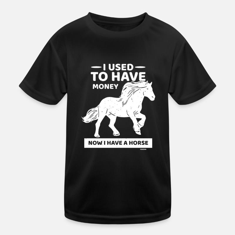 Cheval T-shirt sport Enfant