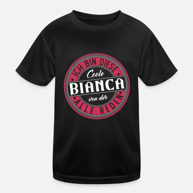 Bianca Geschenkidee Geschenk Geburtstag Kinder Funktions-T-Shirt