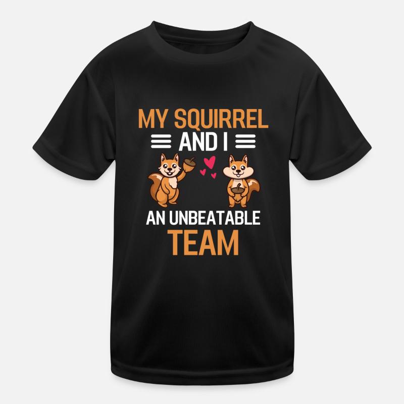Mein Eichhörnchen und ich Geschenk Eichhörnchen Kinder Funktions-T-Shirt