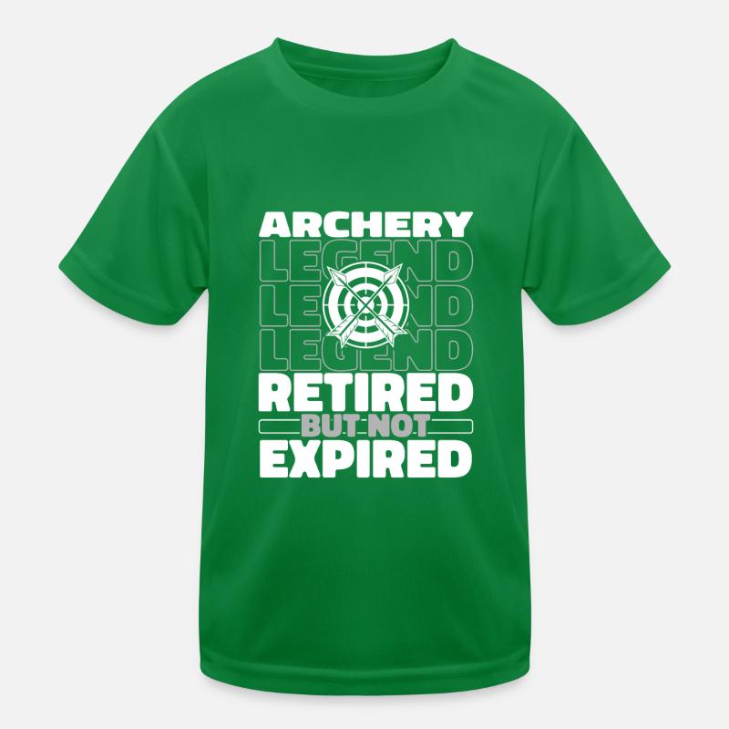 Archery Archery Archer Kids Functional T-Shirt