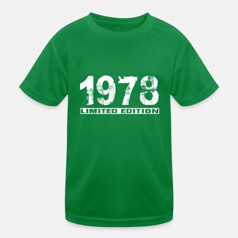 Limited Edition 1978 Kinder Funktions-T-Shirt