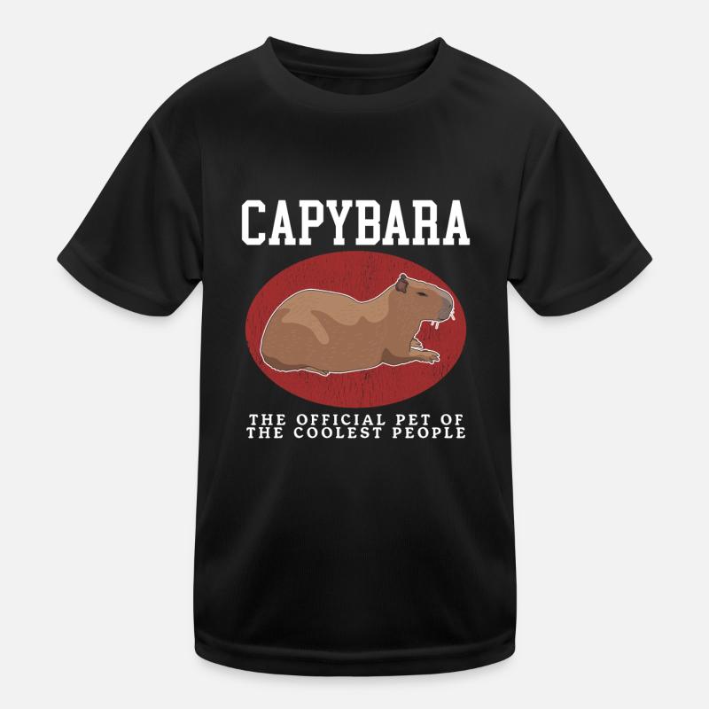 Capybara capybaras Capybaras cadeau T-shirt sport Enfant