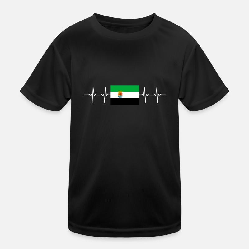 Spain Spanish Region Extremadura Kids Functional T-Shirt