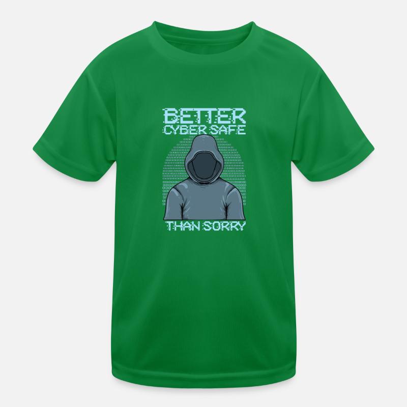 Hacker Programmer Developer Computer Science Kids Functional T-Shirt