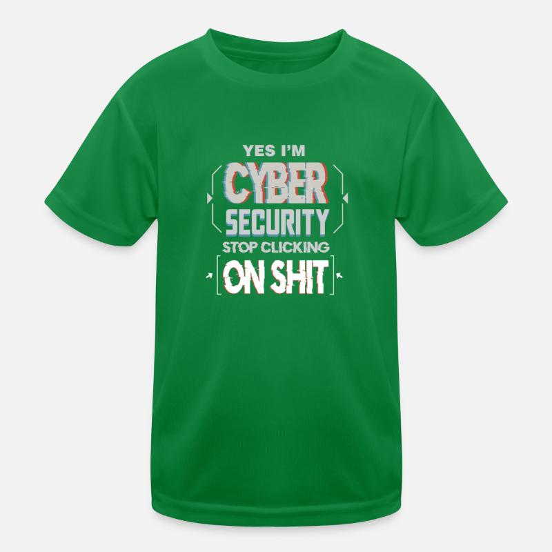 Hacker Programmeur Développeur Informatique T-shirt sport Enfant