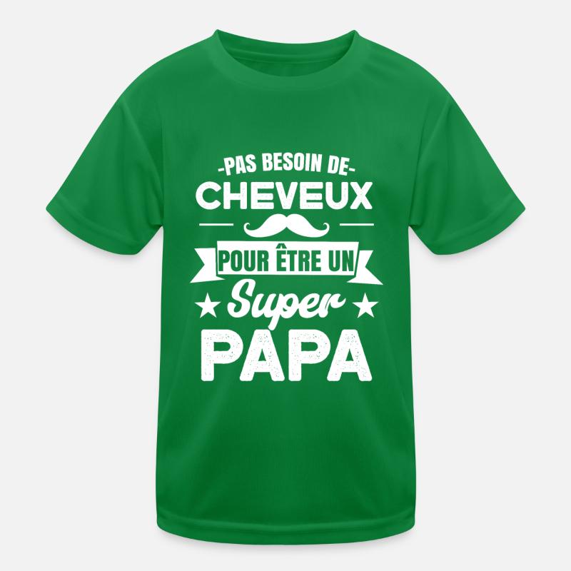 Super Papa T-shirt sport Enfant