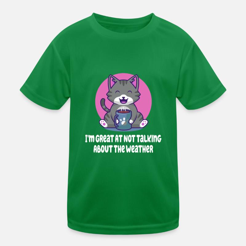 Idéal pour ne pas s’introvertir sur la météo T-shirt sport Enfant