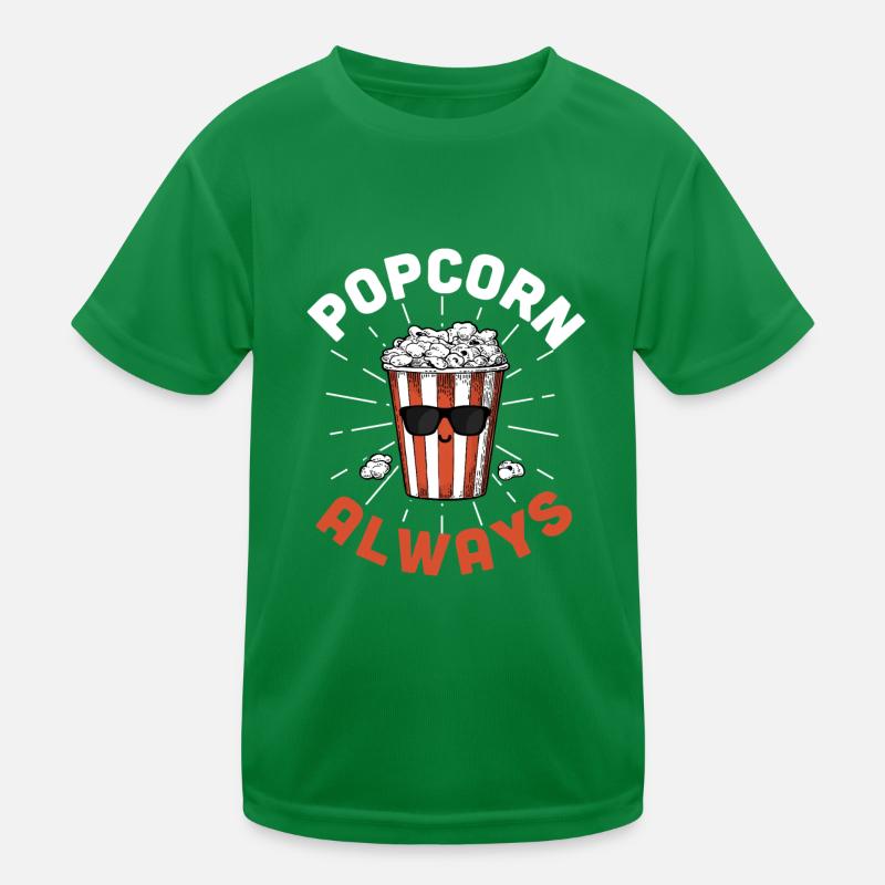 Popcorn Kinder Funktions-T-Shirt