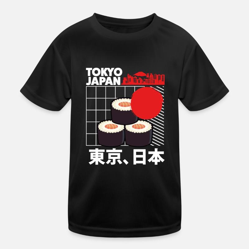Ästhetischer Stil Der Maki rolle Kinder Funktions-T-Shirt