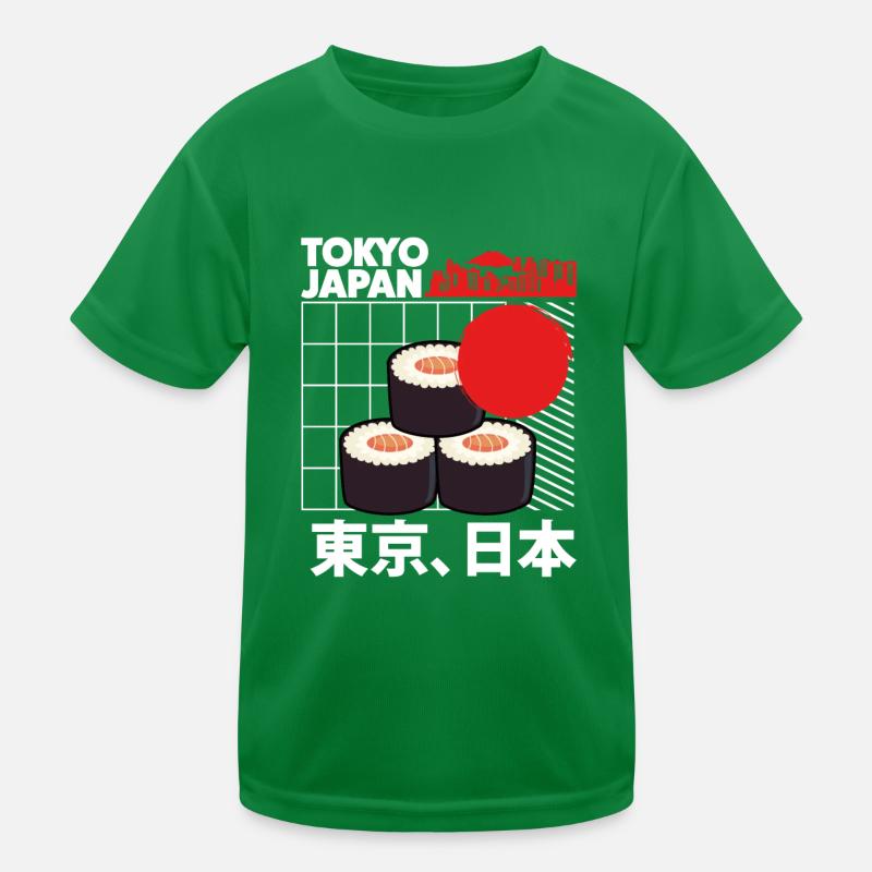 Ästhetischer Stil Der Maki rolle Kinder Funktions-T-Shirt