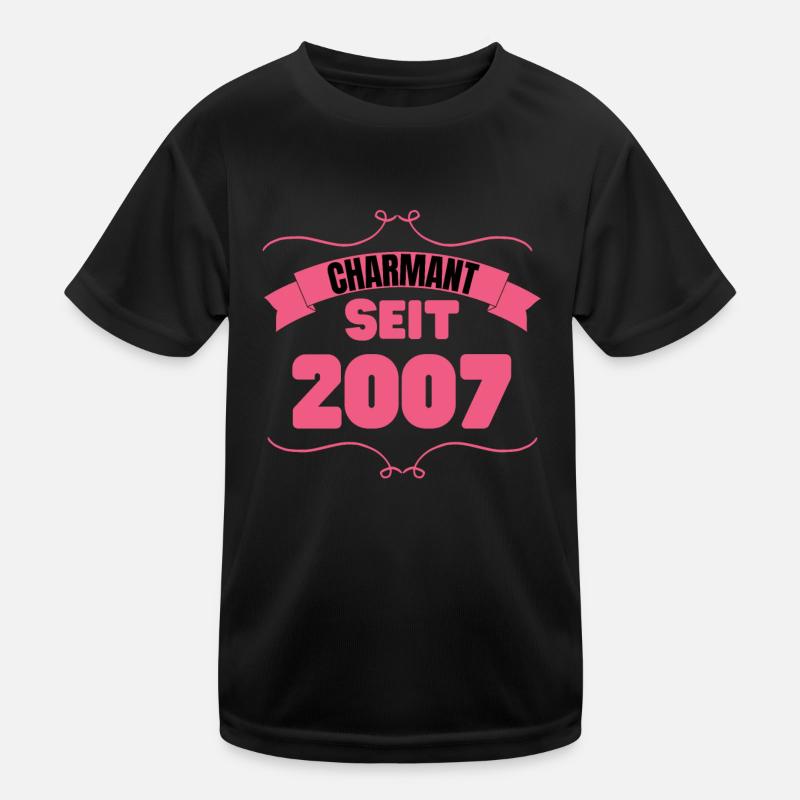 Charmant seit 2007 Geburtstagsfeier 16. Geburtstag Kinder Funktions-T-Shirt