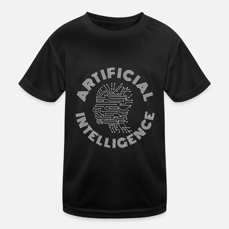 Künstliche Intelligenz KI maschinelles Lernen Kinder Funktions-T-Shirt