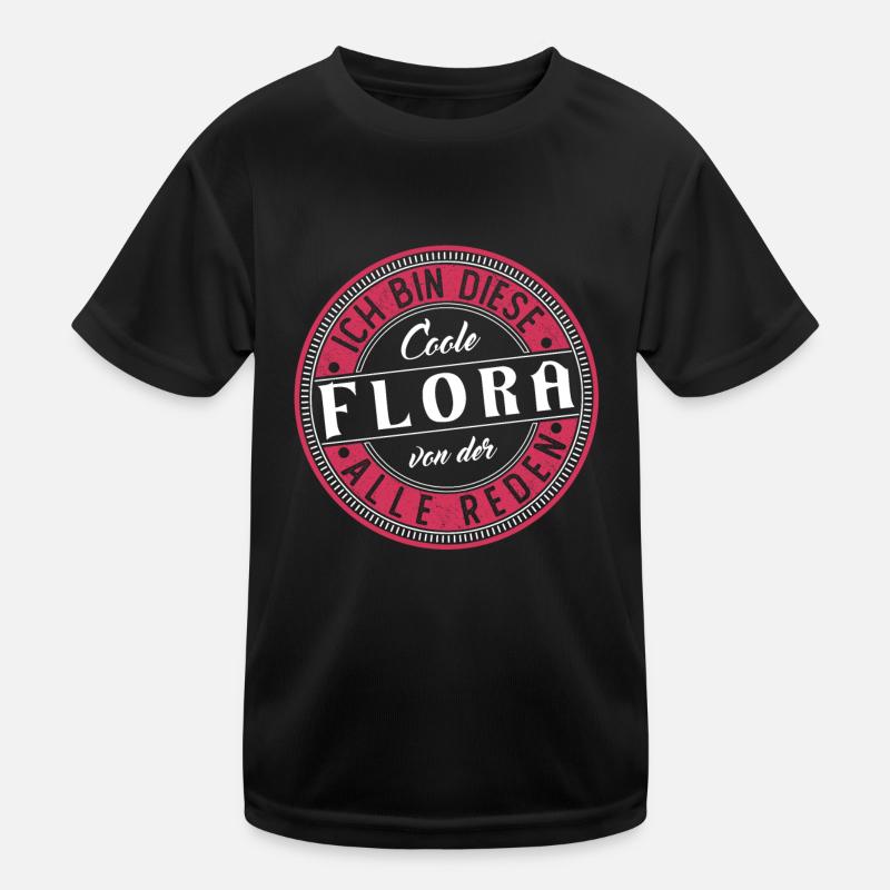 Flora Geschenkidee Geschenk Geburtstag Kinder Funktions-T-Shirt