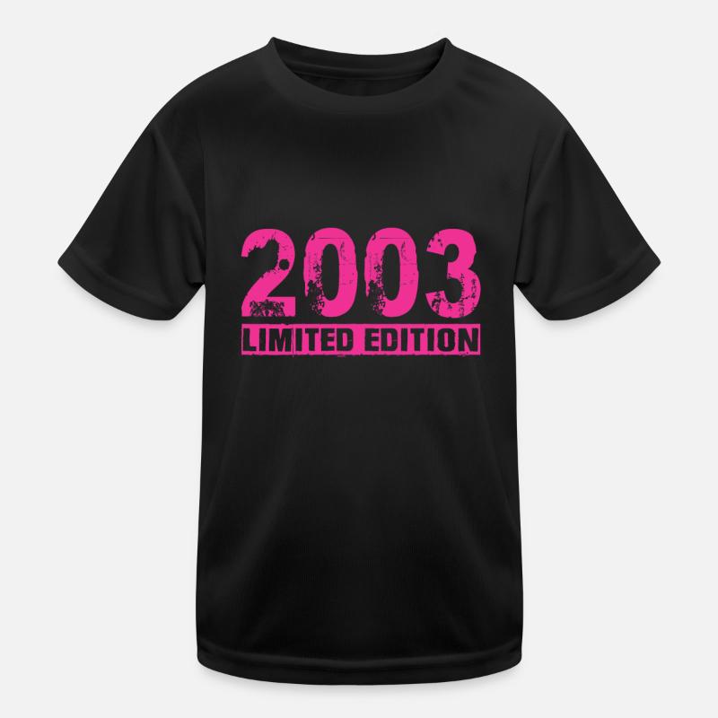 Limited Edition 2003 Kinder Funktions-T-Shirt