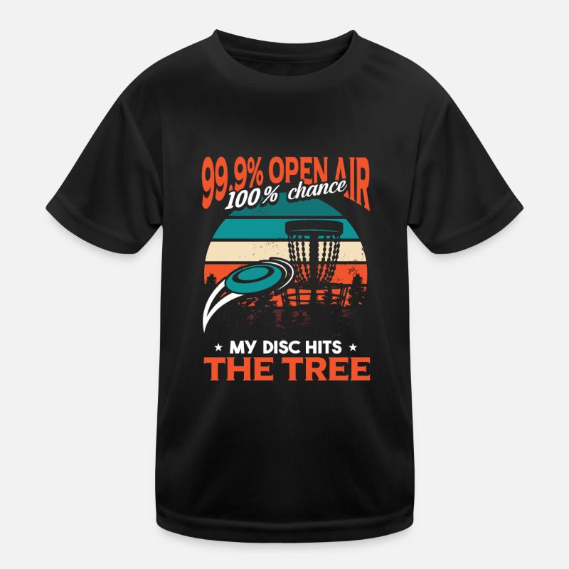 My Disc Hits The Tree Kids Functional T-Shirt