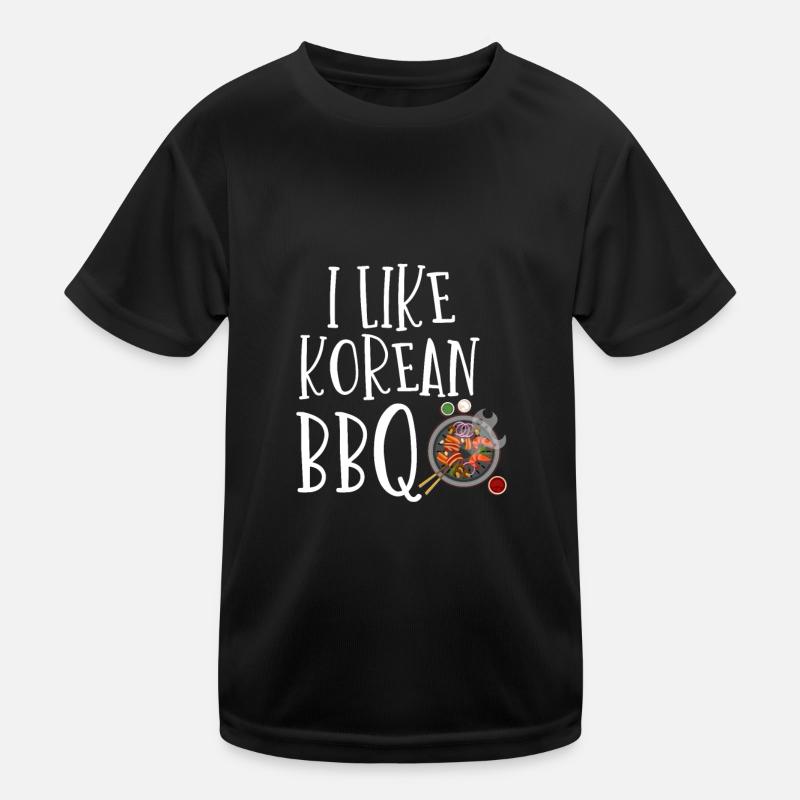 Barbecue coréen, Groupe coréen, Coréen T-shirt sport Enfant