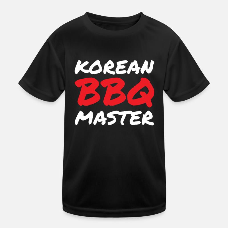 Barbecue coréen, Groupe coréen, Coréen T-shirt sport Enfant
