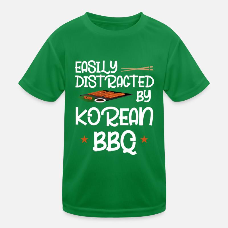 Barbecue coréen, Groupe coréen, Coréen T-shirt sport Enfant