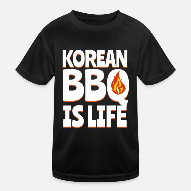 Barbecue coréen, Groupe coréen, Coréen T-shirt sport Enfant