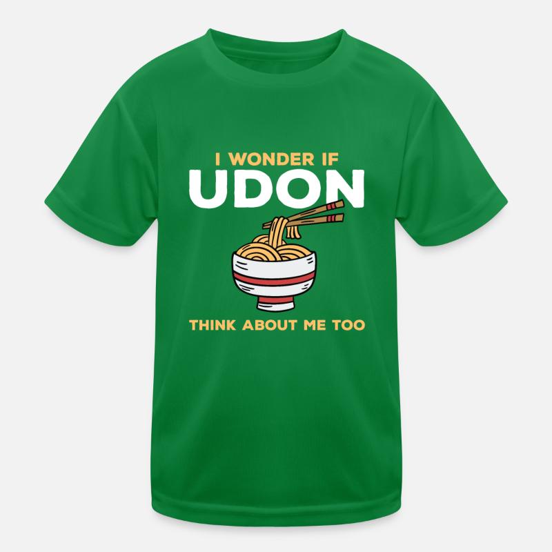 Udon Soba Nudeln Kinder Funktions-T-Shirt