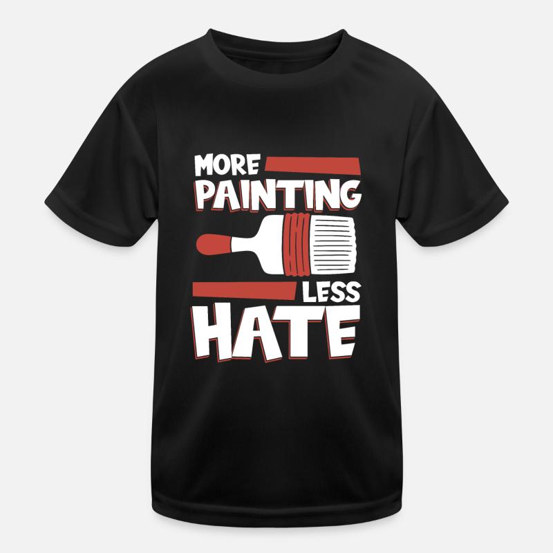 Painter Varnisher Cold Kids Functional T-Shirt