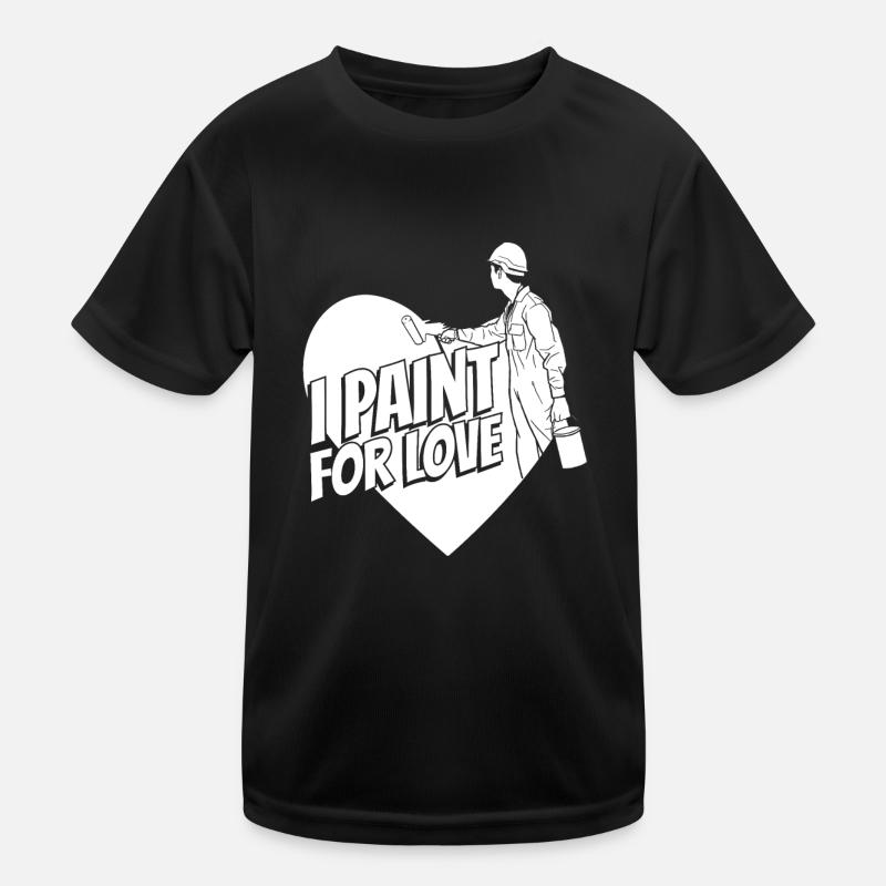Painter Varnisher Kids Functional T-Shirt